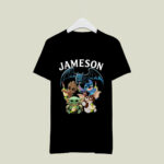 New Jameson Irish Whiskey Baby Yoda Groot Stitch Toothless Gremlins 2 T Shirt