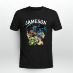 New Jameson Irish Whiskey Baby Yoda Groot Stitch Toothless Gremlins 3 T Shirt