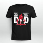 New Jersey Devils Dad sons first hero daughters first love 0 T Shirt