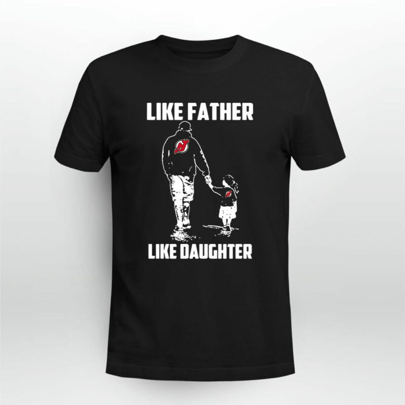 New Jersey Devils Like Father Like Daughter 0 T Shirt