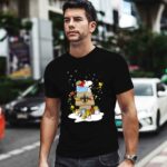 New Orleans Saints Santa Snoopy Brings Christmas To Town 1 T Shirt