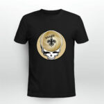 New Orleans Saints Skull Bowling Ball 3 T Shirt