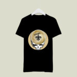 New Orleans Saints Skull Bowling Ball 4 T Shirt