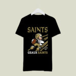 New Orleans Saints Slogan GeauSaints Mickey Mouse 4 T Shirt