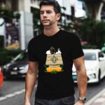 New Orleans Saints Snoopy Pumpkin House 1 T Shirt