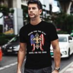 New Orleans Saints Stand for the flag kneel for the cross 1 T Shirt