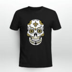 New Orleans Saints Sugar Skull 3 T Shirt