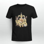 New Orleans Saints cats 2 T Shirt