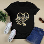 New Orleans Saints nurse headphone 2 T Shirt