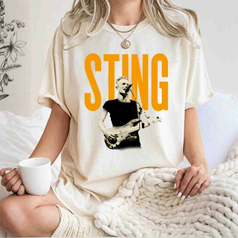 New Sting Concert Tour 0 T Shirt