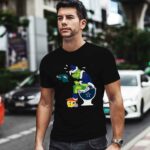 New York Giants Grinch Toilet 0 T Shirt