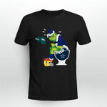 New York Giants Grinch Toilet 3 T Shirt