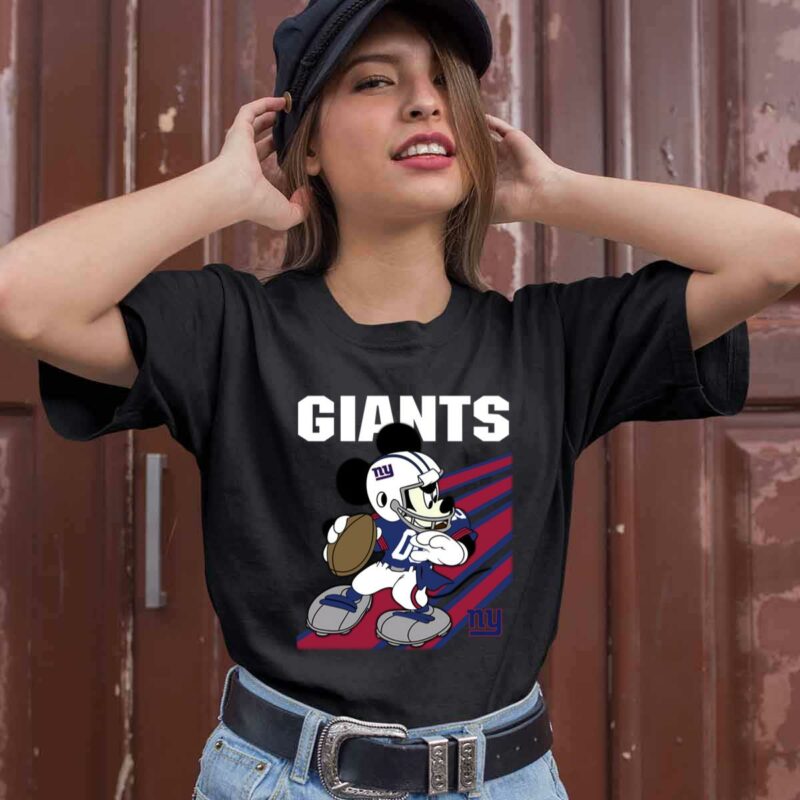 New York Giants Mickey Mouse Disney 0 T Shirt
