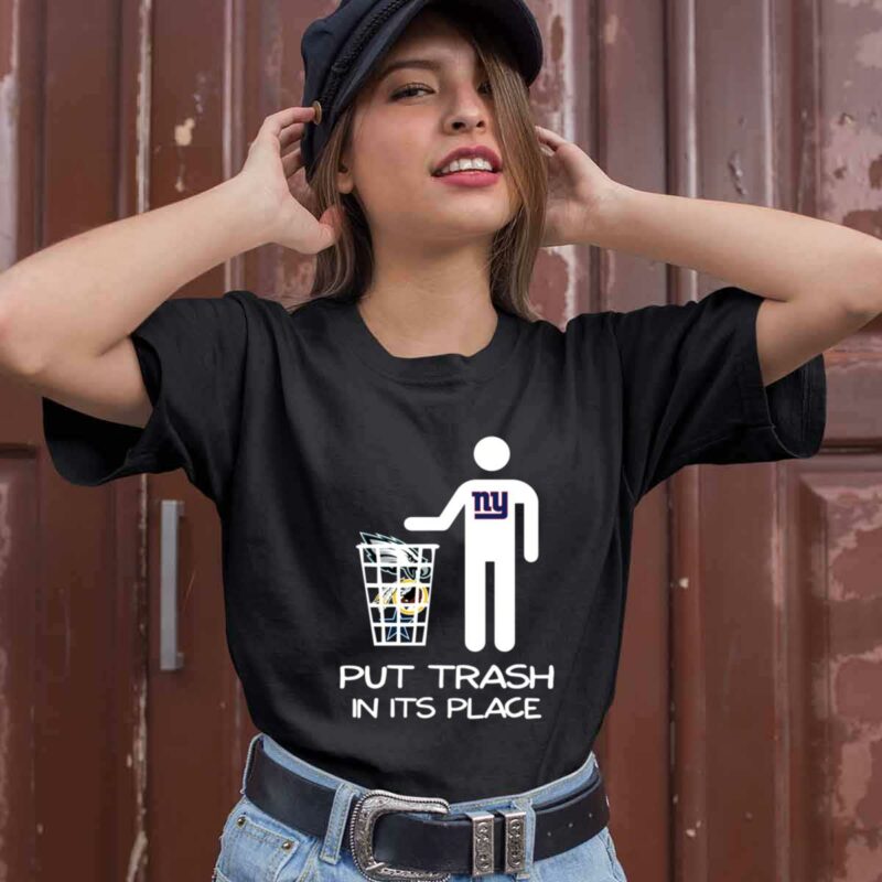 New York Giants Put Trash In Its Place Funny 0 T Shirt