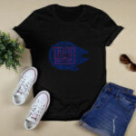 New York Giants The Millennium Falcon Star Wars 2 T Shirt