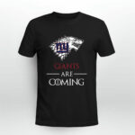 New York Giants stark house are coming funny Game of Thrones 4 T Shirt