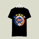 New York Grateful Dead Grateful Bear Mets 3 T Shirt