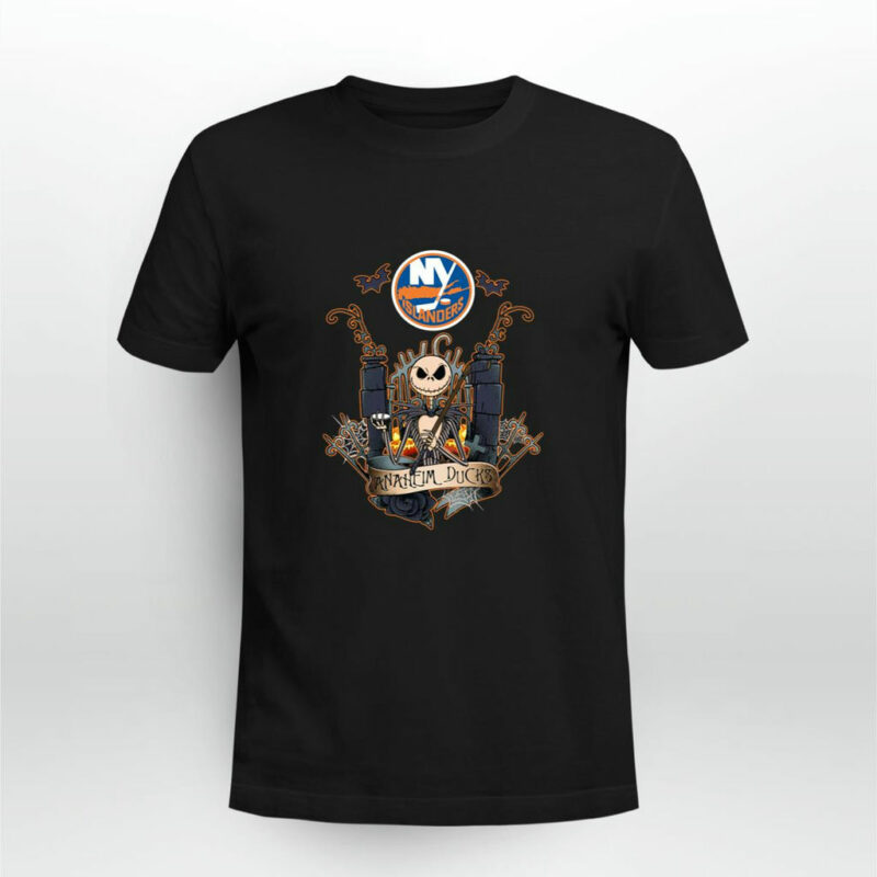 New York Islanders Jack Skellington This Is Halloween 0 T Shirt