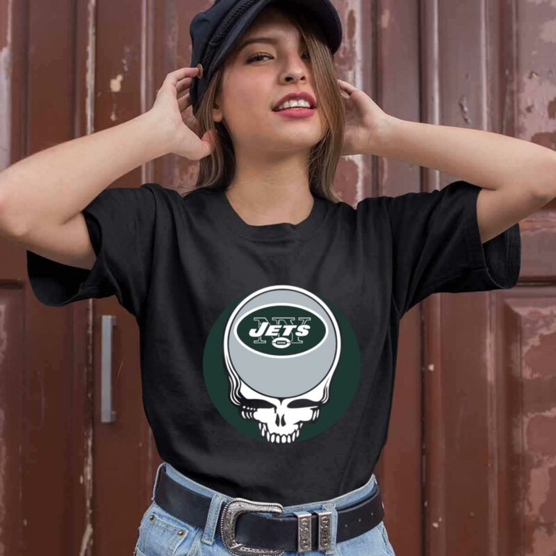 New York Jets Your Face Football Fan Supporter Grateful Dead 0 T Shirt