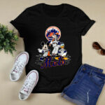 New York Mets Mickey Donald And Goofy Baseball 2 T Shirt
