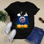 New York Mets Snoopy Pumpkin House 2 T Shirt