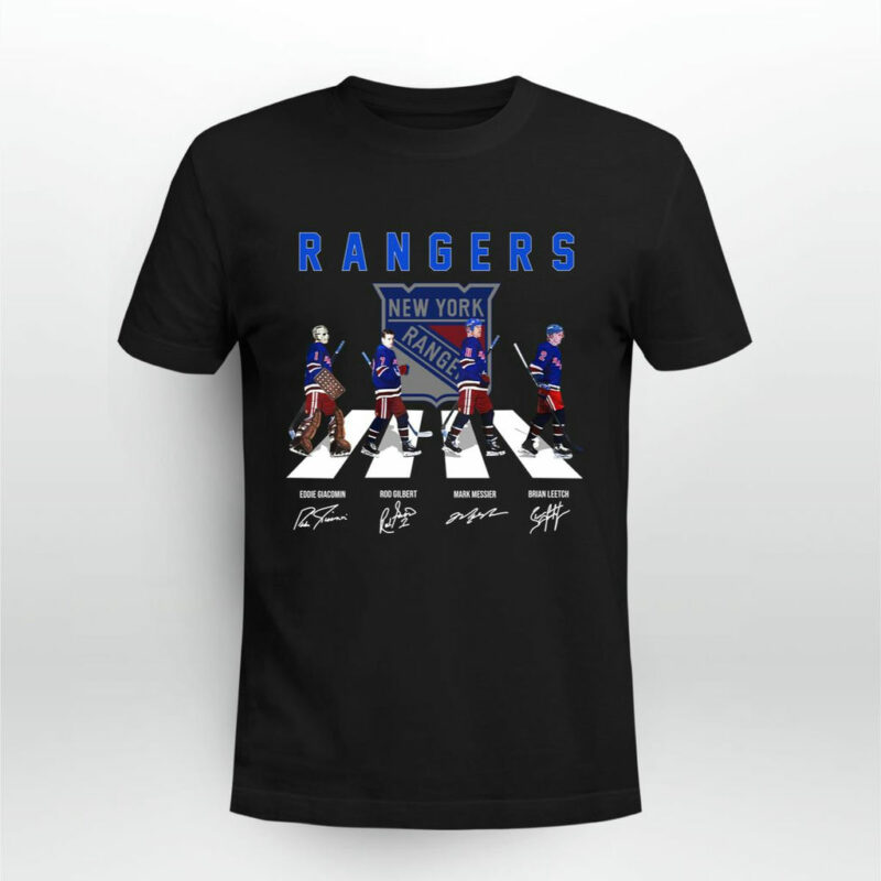 New York Rangers All Legends Abbey Road 0 T Shirt