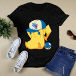 New York Rangers Pikachu Pokemon 4 T Shirt