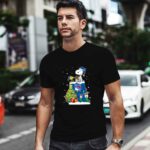 New York Rangers Snoopy Woodstock Christmas 2 T Shirt