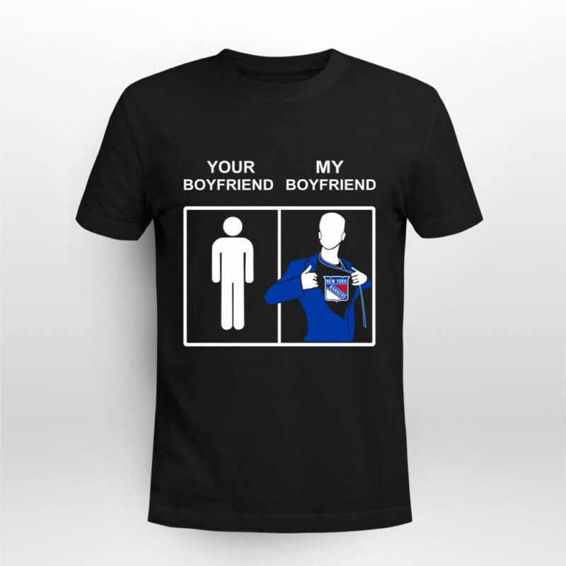 New York Rangers Your Boyfriend My Boyfriend 0 T Shirt