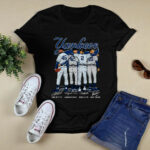 New York Yankees Andy Pettitte Mariano Rivera Derek Jeter Signatures 2 T Shirt
