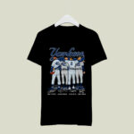 New York Yankees Andy Pettitte Mariano Rivera Derek Jeter Signatures 3 T Shirt