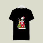 New York Yankees Snoopy Woodstock Christmas 3 T Shirt
