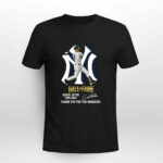 New York Yankees hall of fame Derek Jeter 1995 2014 1 4 T Shirt