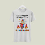 Ngl I Do Find That Im Susceptible To Silliness Antics white 5 T Shirt