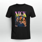 Nick Miller Homage Vintage 3 T Shirt