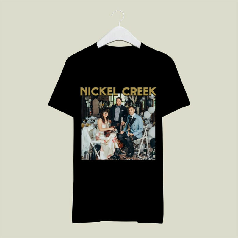 Nickel Creek Band Spring Tour 2023 Front 4 T Shirt