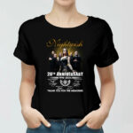 Nightwish 28th Anniversary 1996 2024 Thank You For The Memories Signatures 2 Women T Shirt
