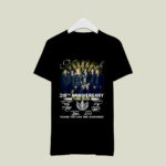 Nightwish 28th Anniversary Signatures Thank For The Memories 3 T Shirt