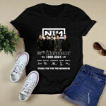Nine Inch Nails 56th Anniversary 1988 2024 Thank You For The Memories 2 T Shirt
