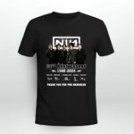 Nine Inch Nails 56th Anniversary 1988 2024 Thank You For The Memories 3 T Shirt
