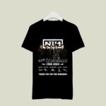 Nine Inch Nails 56th Anniversary 1988 2024 Thank You For The Memories 4 T Shirt
