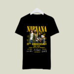 Nirvana 37th Anniversary 1987 2024 thank you for the memories signature 3 T Shirt