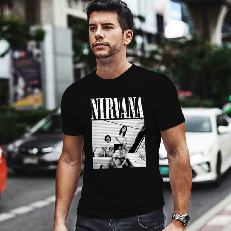 Nirvana Black And White 0 T Shirt