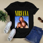 Nirvana Hanson Band Tour Rock Band 4 T Shirt 1