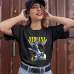 Nirvana In Utero 20th Anniversary Kurt Cobain Rock Band 1 T Shirt