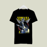 Nirvana In Utero 20th Anniversary Kurt Cobain Rock Band 4 T Shirt