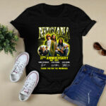 Nirvana Kurt Cobain 37th Anniversary 1987 2024 Signatures Thank You For The Memories 1 T Shirt