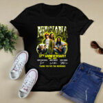 Nirvana Kurt Cobain 37th Anniversary 1987 2024 Signatures Thank You For The Memories 3 T Shirt 1