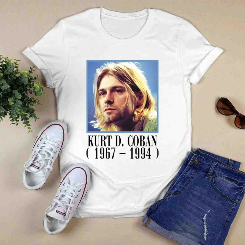 Nirvana Kurt Cobain Memorial Rock Band 0 T Shirt