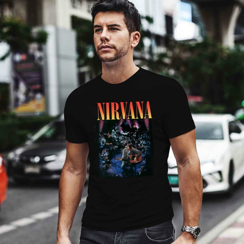 Nirvana Live Unplugged Photo Girls 0 T Shirt